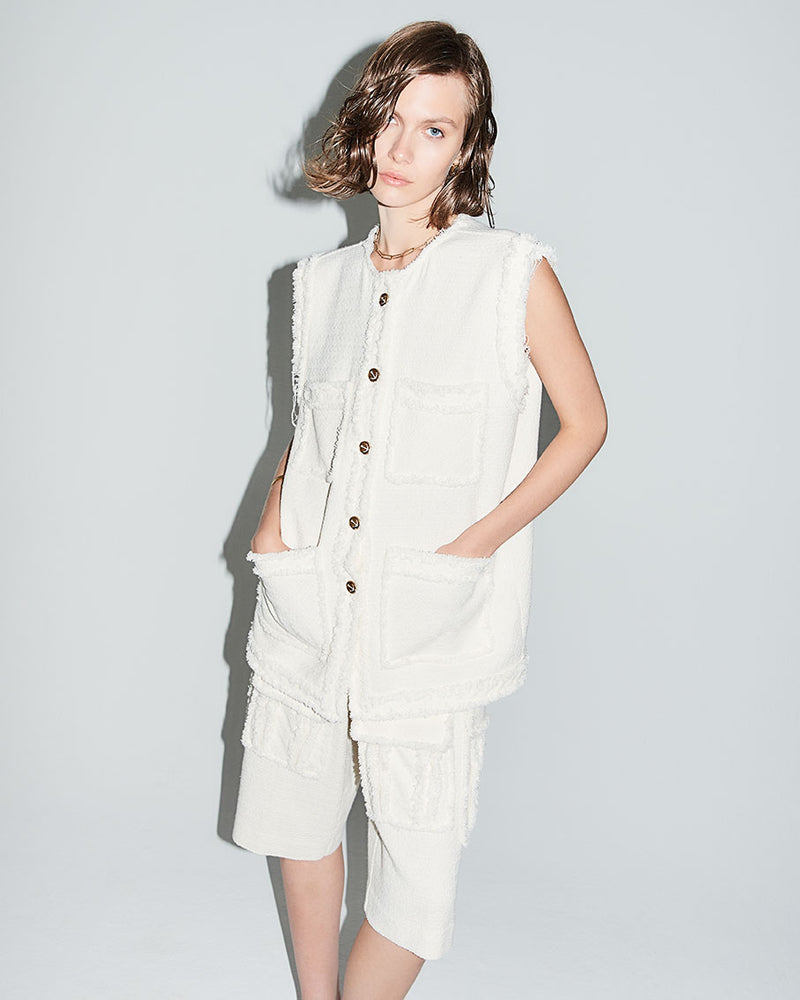 Lussemburgo Gilet Burro donna 8pm - 1