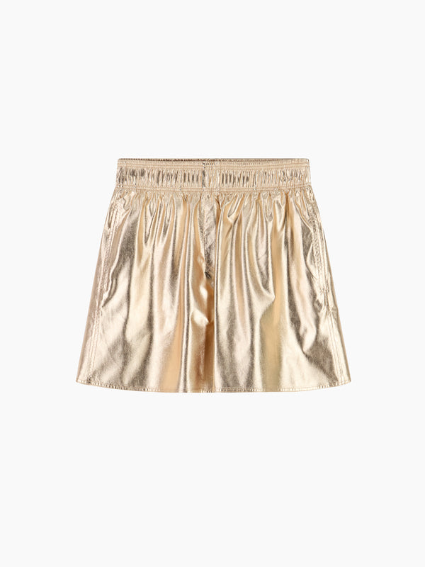 Freetown-a Short Laminato Oro donna 8pm