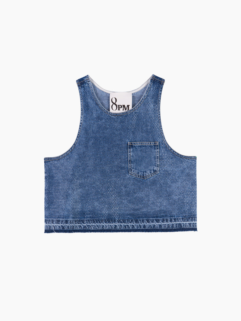 Tunisi Canotta Denim donna 8pm - 3