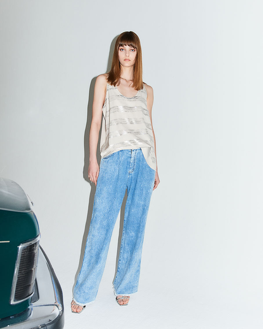 Vilnius Pantalone Denim donna 8pm - 3