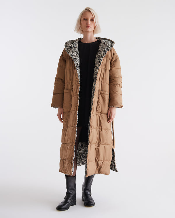 Devry Piumino Cammello donna 8pm