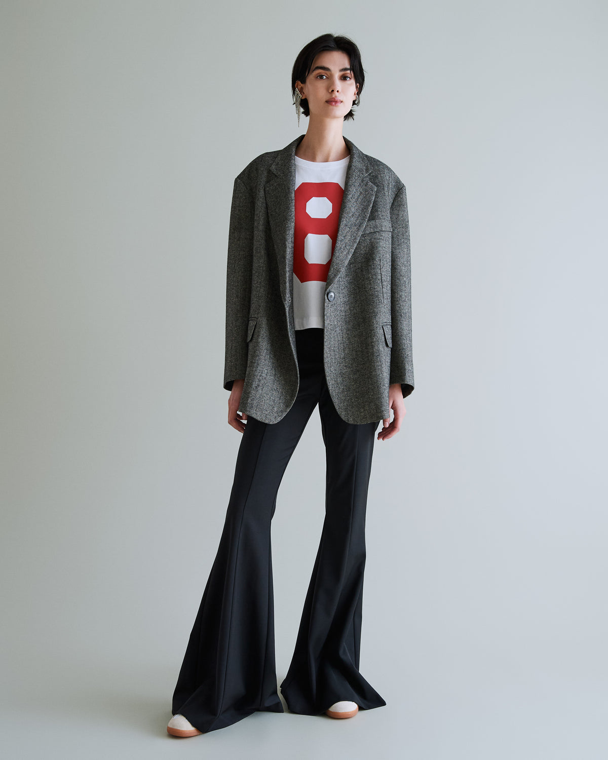 Ithaca T-shirt Bianco Ottico women 8pm - 1