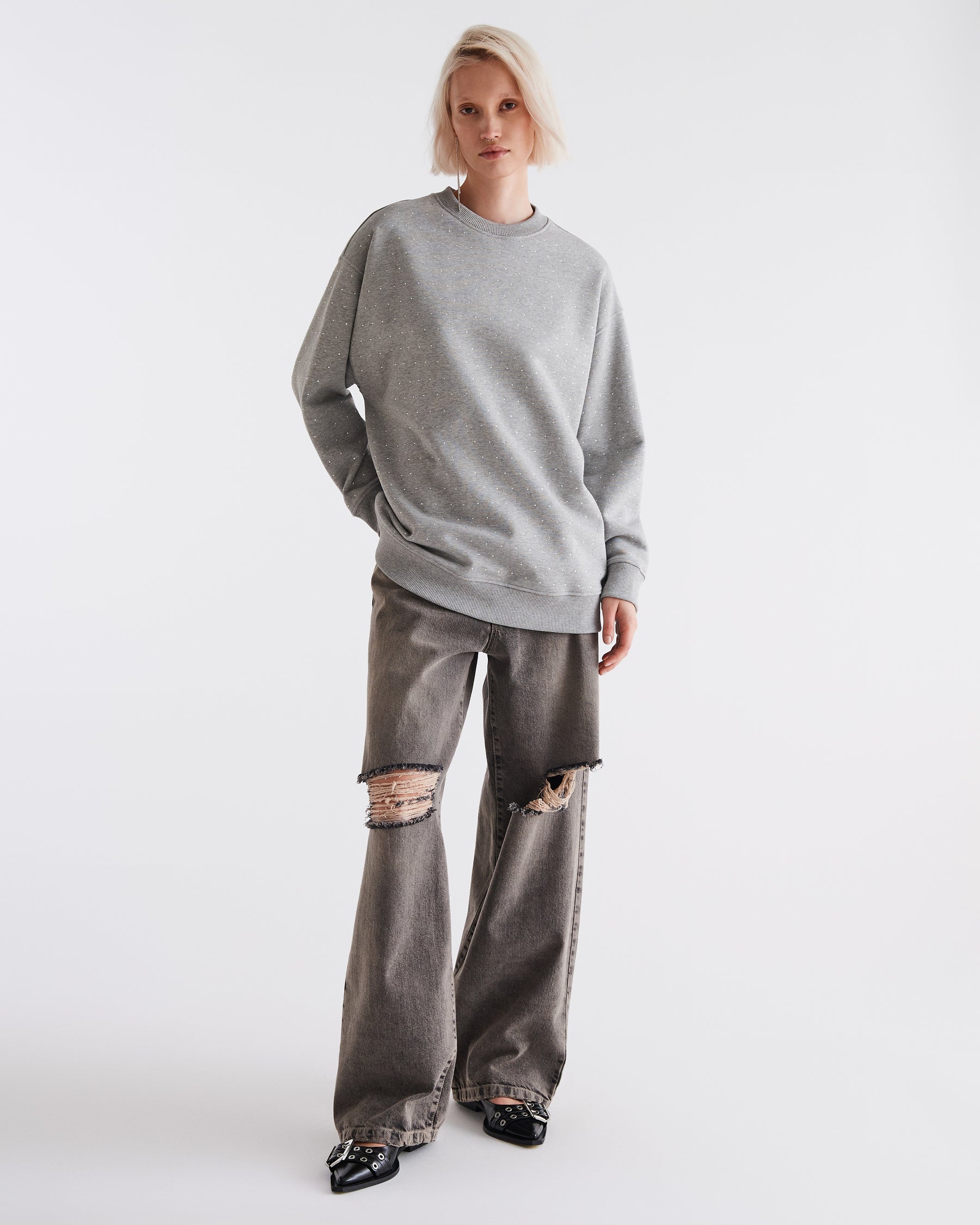 Harvard Felpa Grigio Melange donna 8pm - 1