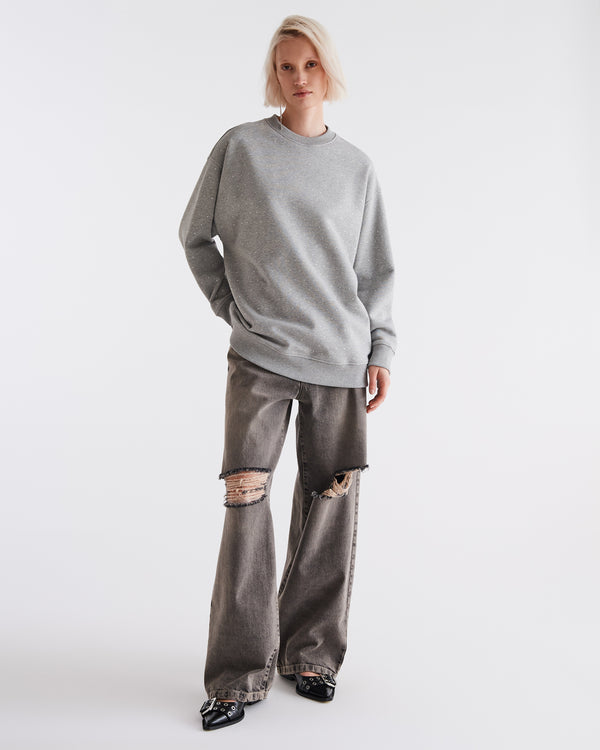 Harvard Felpa Grigio Melange donna 8pm