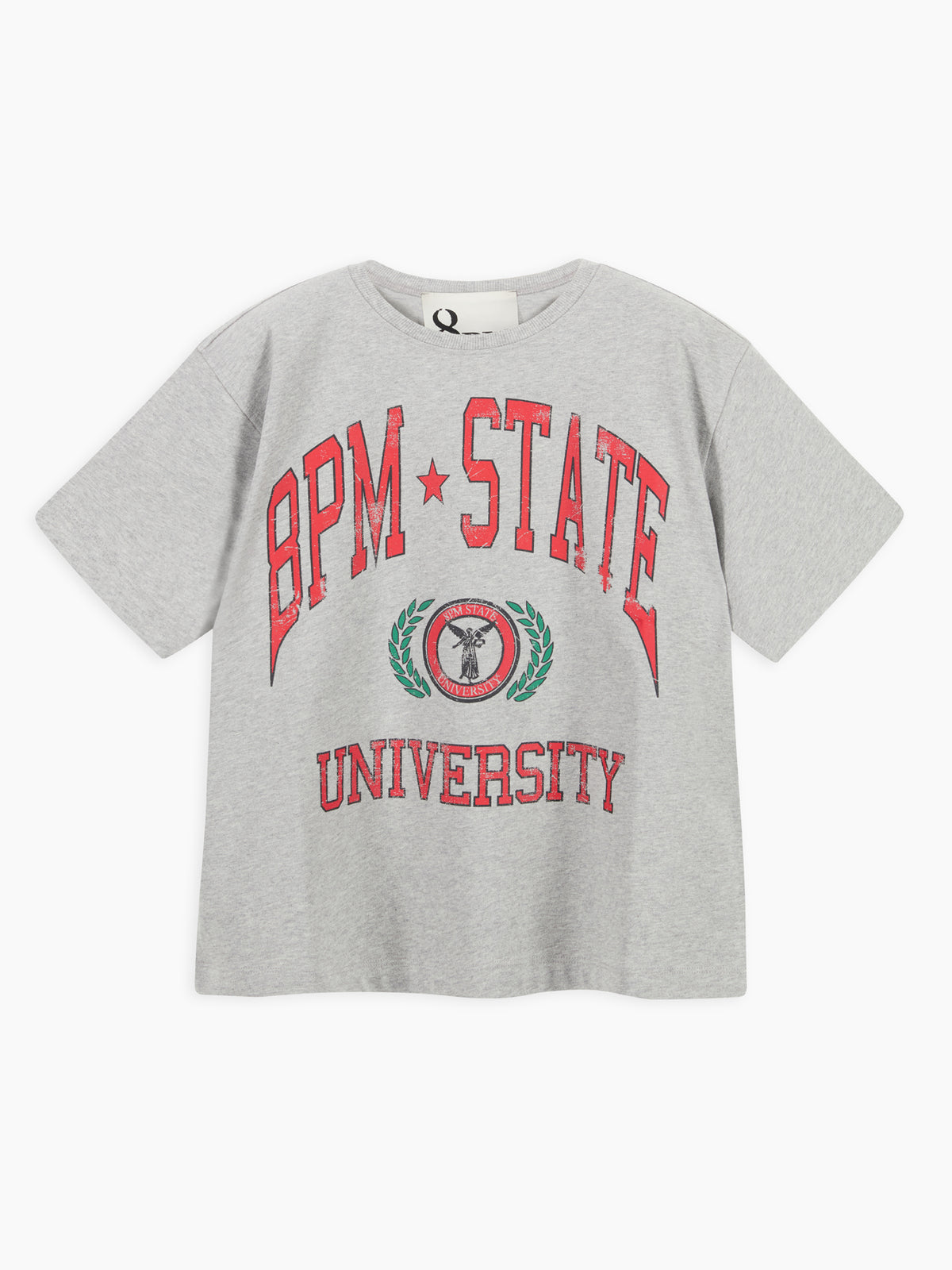 Howard T-shirt Grigio Melange women 8pm - 1