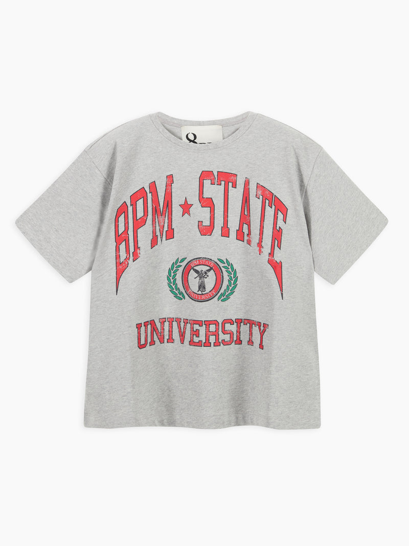 Howard T-shirt Grigio Melange women 8pm - 1