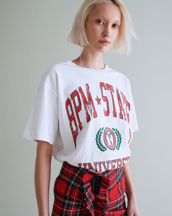 Howard T-shirt Bianco Ottico women 8pm