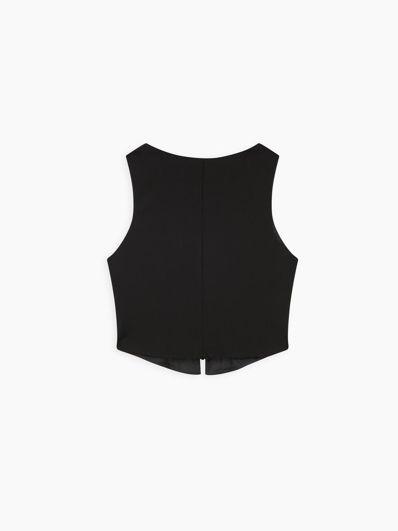 Mercer-a Gilet Nero donna 8pm - 4