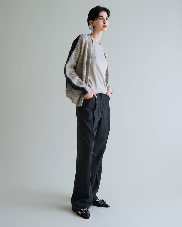 Marion-a Pantalone Grigio Mel. Scuro donna 8pm