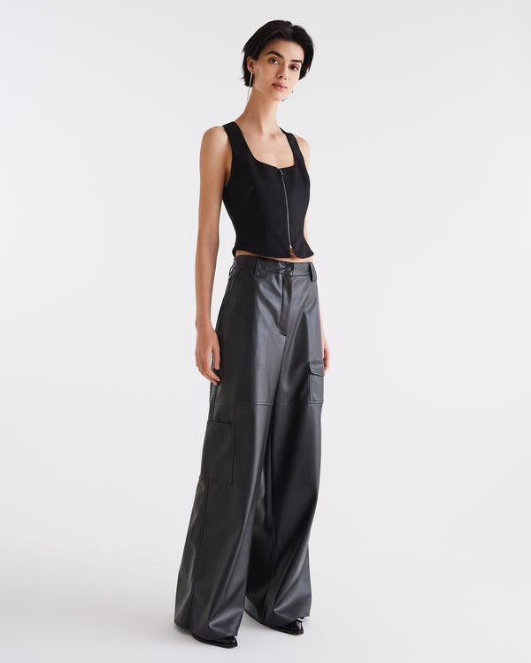 Berkley Pantalone Nero donna 8pm