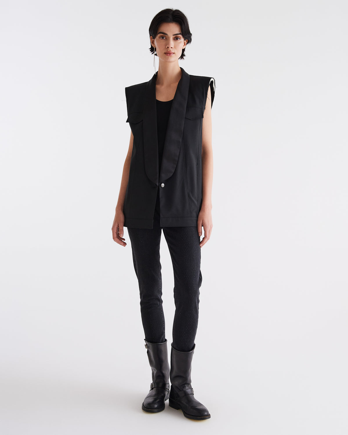 Bryant Gilet Nero donna 8pm - 1