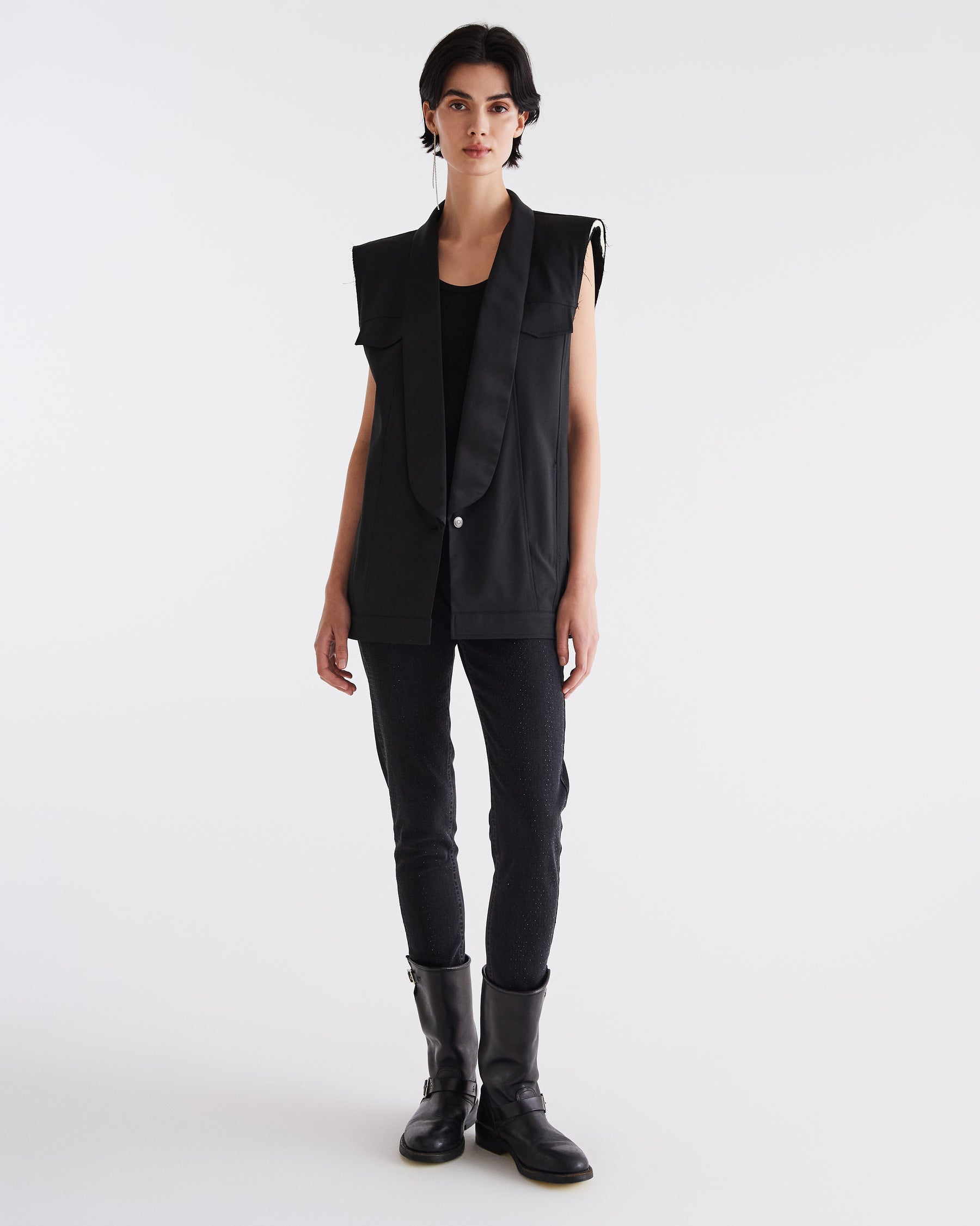 Bryant Gilet Nero donna 8pm - 1