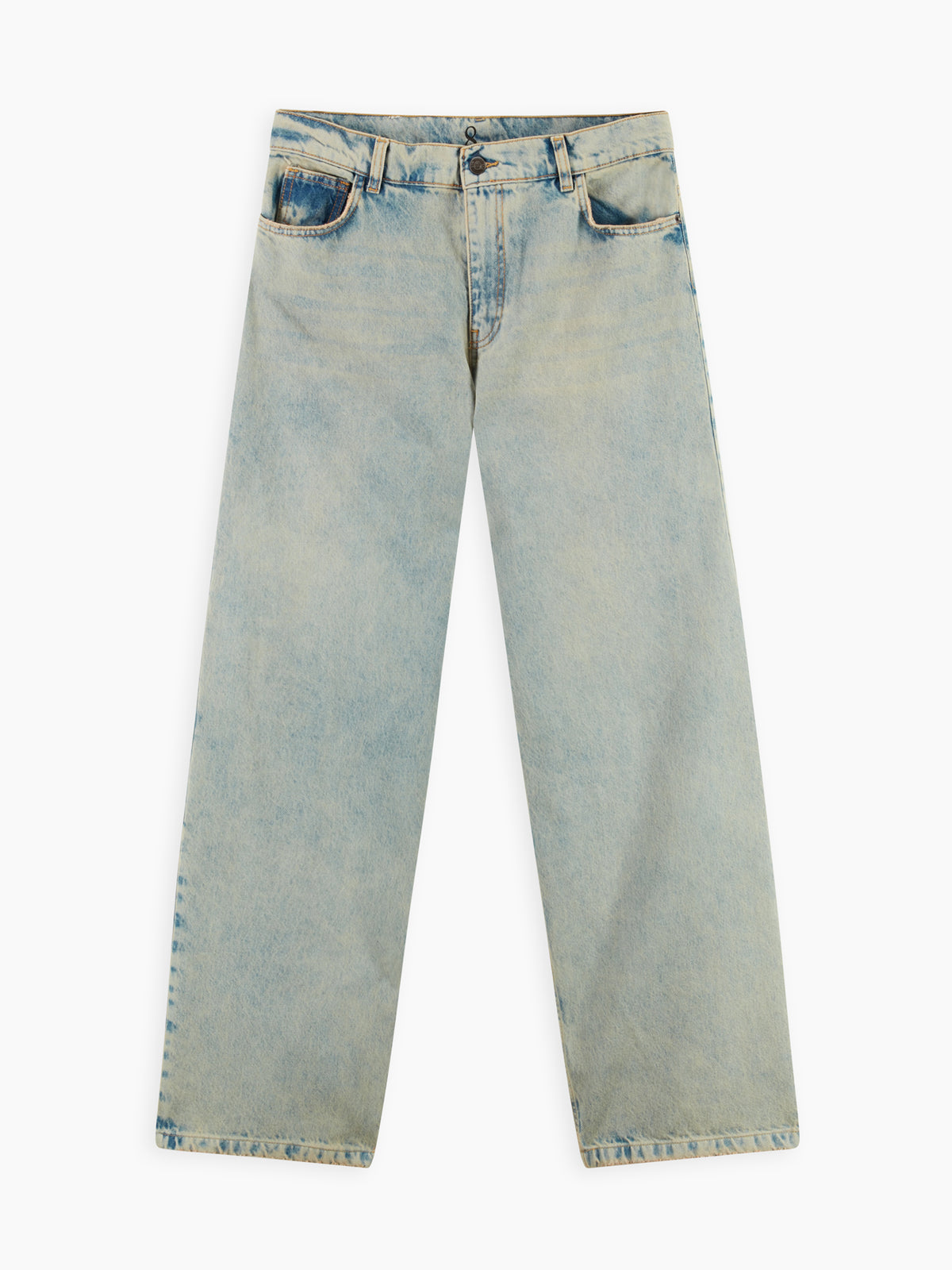 Foothill-a Pantalone Denim Chiaro Invecchiato donna 8pm - 3