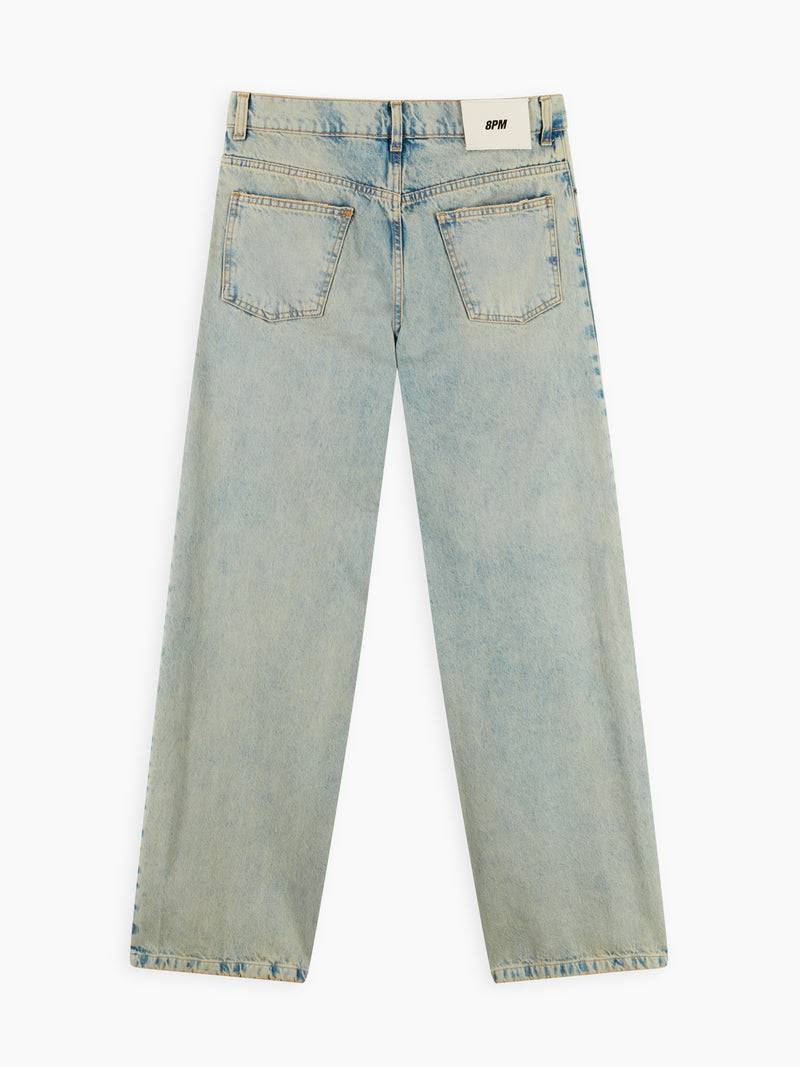 Foothill-a Pantalone Denim Chiaro Invecchiato donna 8pm - 4
