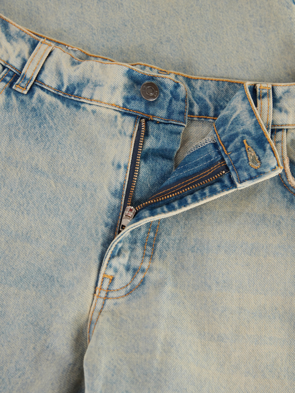 Foothill-a Pantalone Denim Chiaro Invecchiato donna 8pm - 5