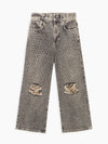 Franklin Pantalone Denim Scuro Invecchiato donna 8pm - 1