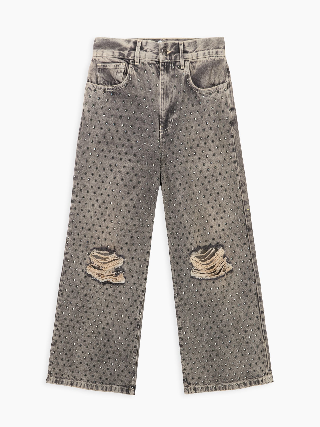Franklin Pantalone Denim Scuro Invecchiato donna 8pm - 1