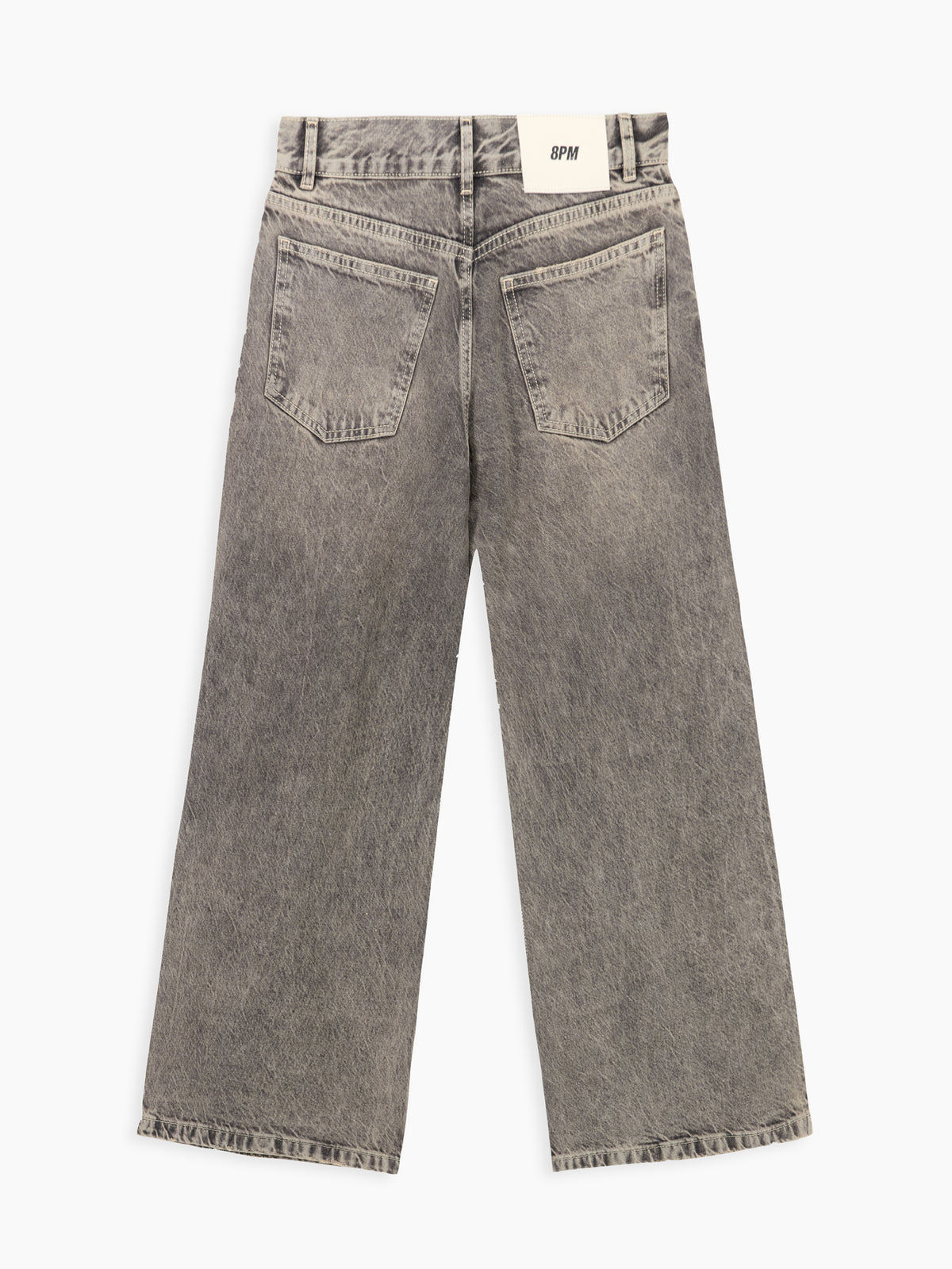 Franklin Pantalone Denim Scuro Invecchiato donna 8pm - 2