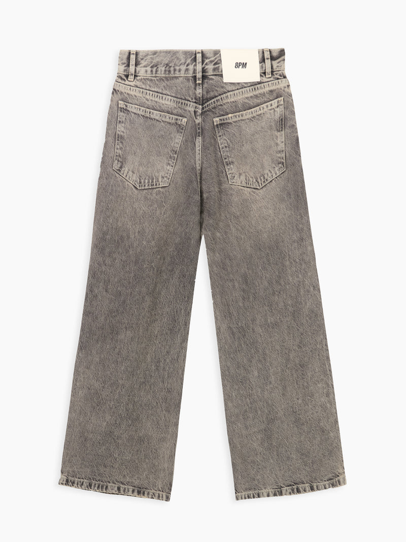 Franklin Pantalone Denim Scuro Invecchiato donna 8pm - 2