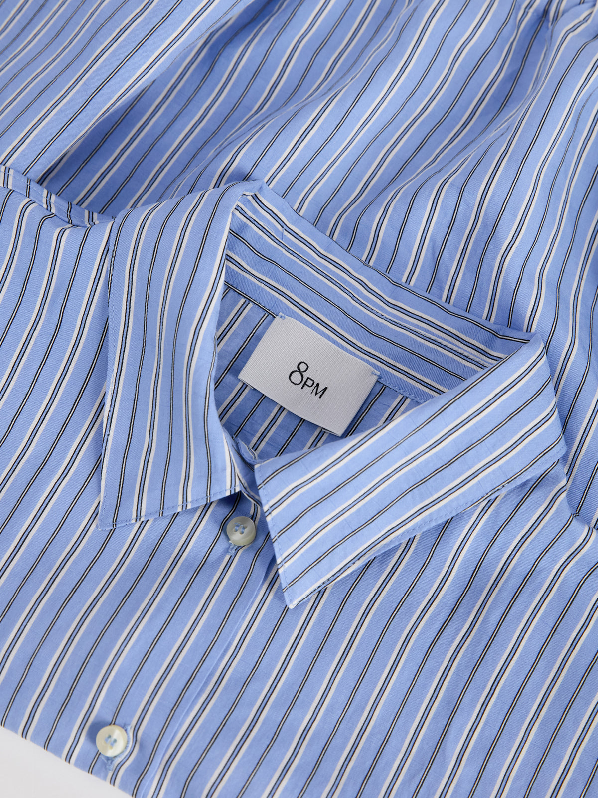 Baccarat Camicia Azzurro Oxford donna 8pm - 3