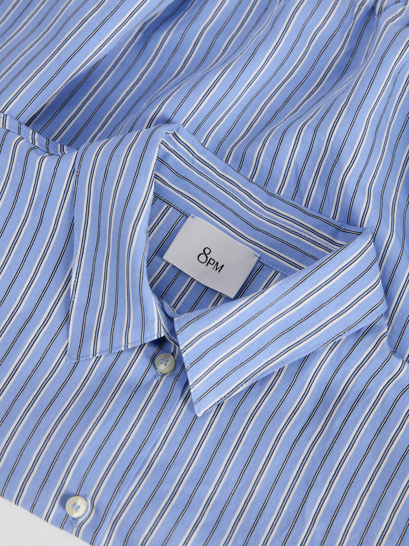 Baccarat Camicia Azzurro Oxford donna 8pm - 3