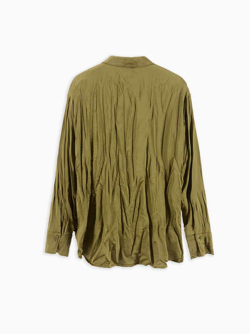 Okura Camicia Oliva women 8pm - 2