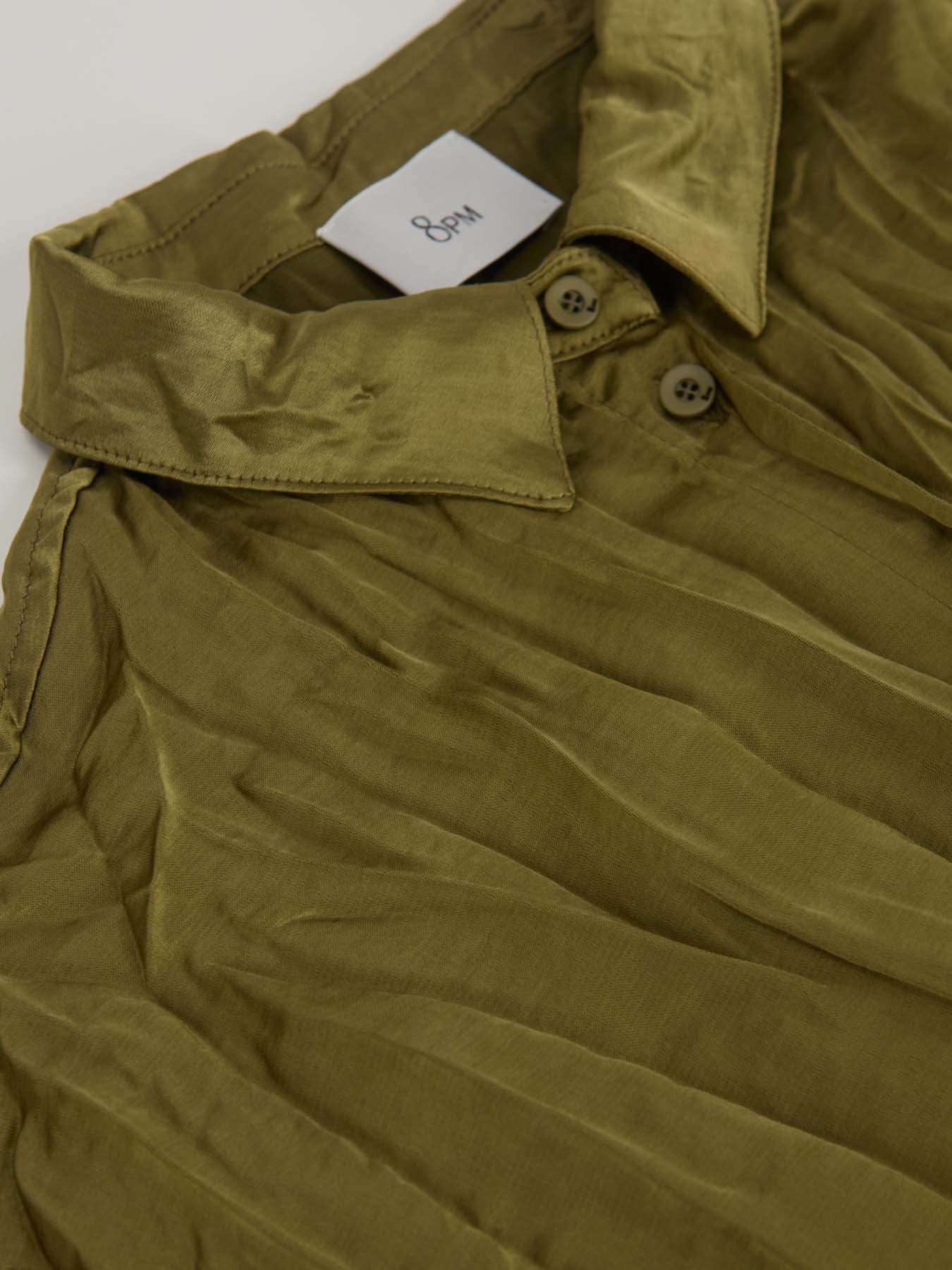 Okura Camicia Oliva women 8pm - 3