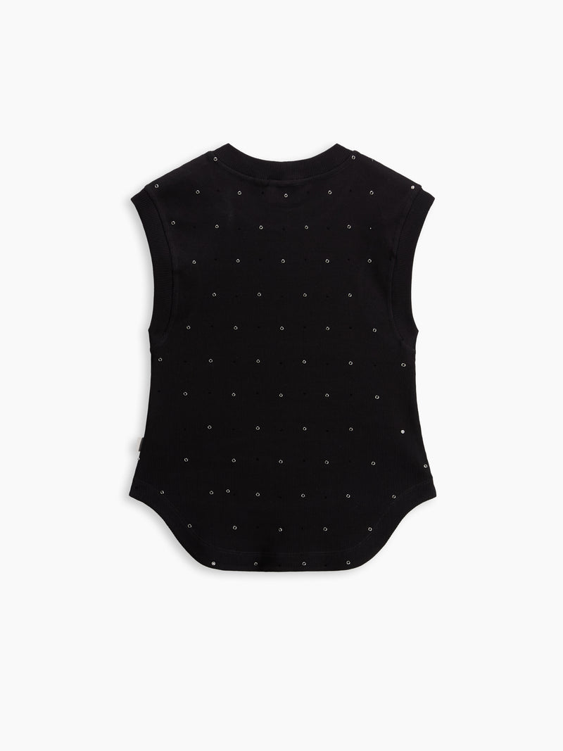 Cristallo Canotta Nero donna 8pm - 4