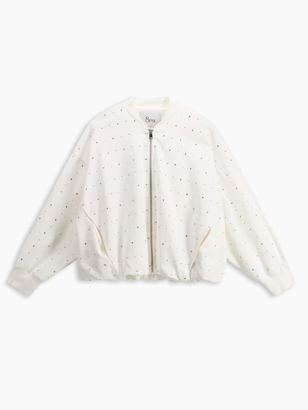 Bel-air Cardigan Latte donna 8pm