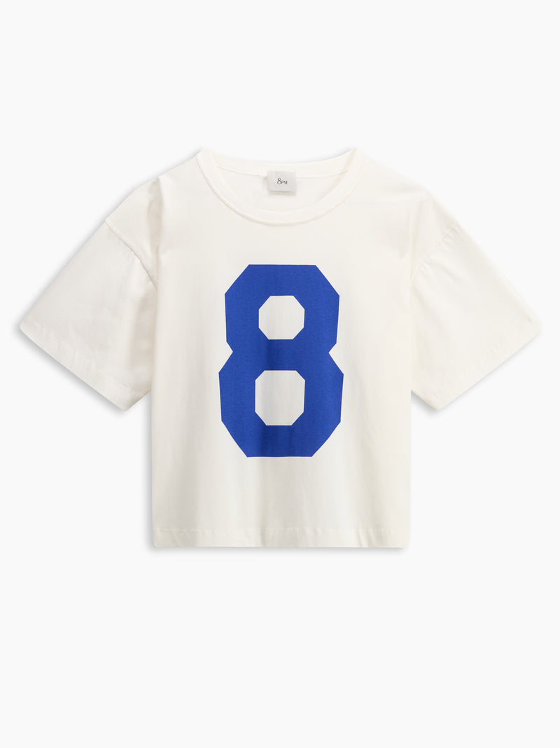 Bless T-shirt Latte donna 8pm - 2