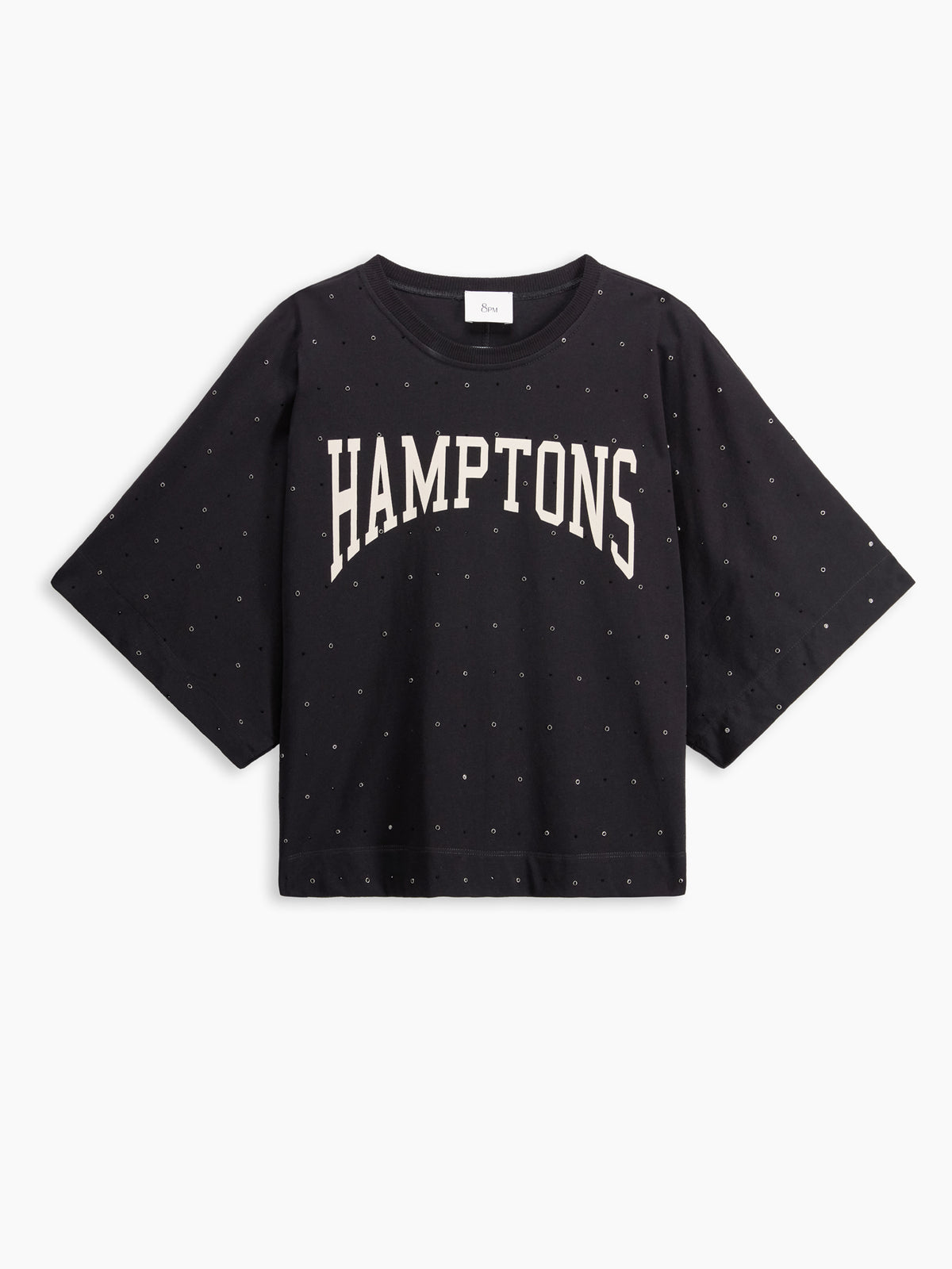 Bowery T-shirt Nero donna 8pm - 1