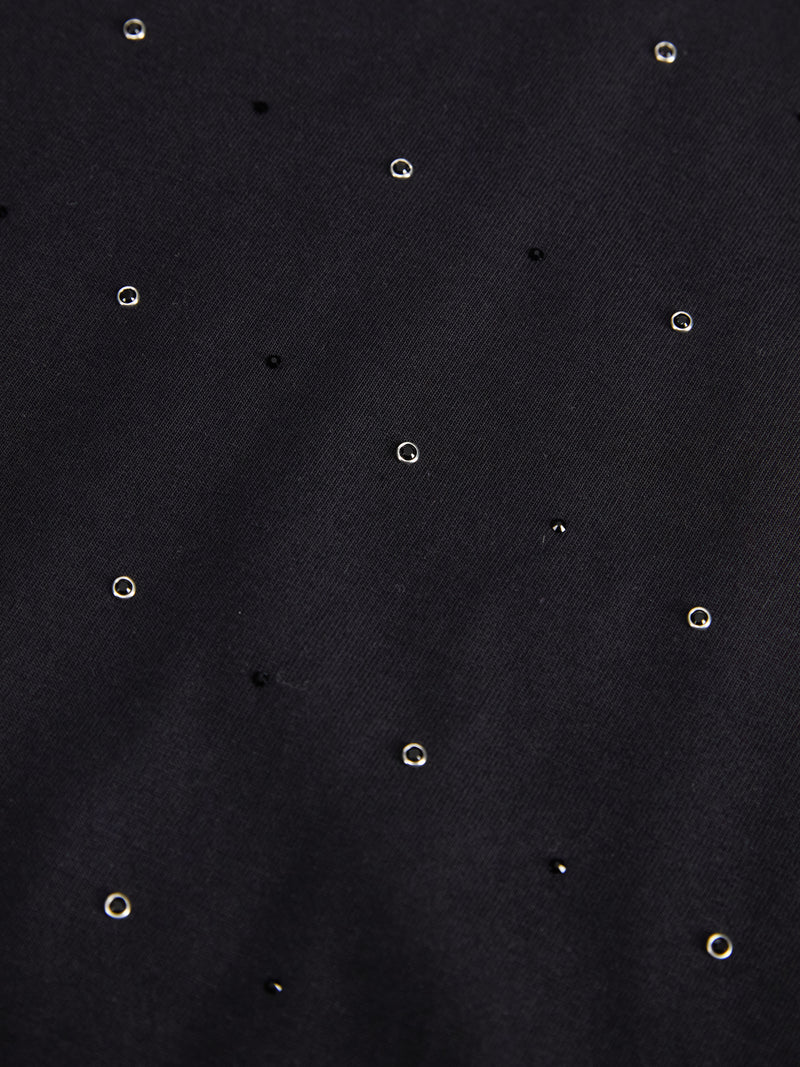 Bowery T-shirt Nero donna 8pm - 3