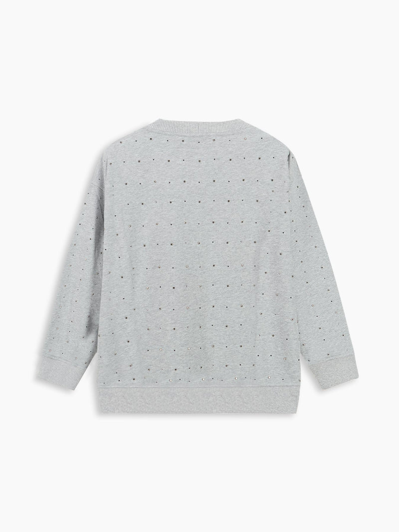 Kimpton Felpa Grigio Mel.chia. donna 8pm - 2