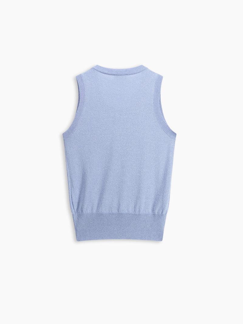 Lowell Top Celeste donna 8pm - 3