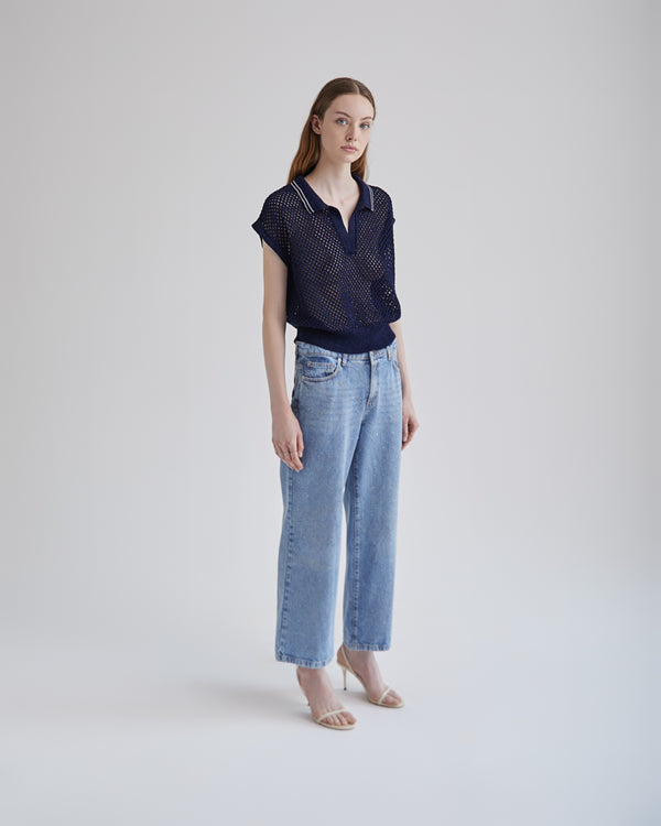 La Reserve Top Blu donna 8pm