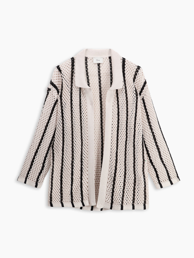 Landmark Cardigan Off White donna 8pm - 1