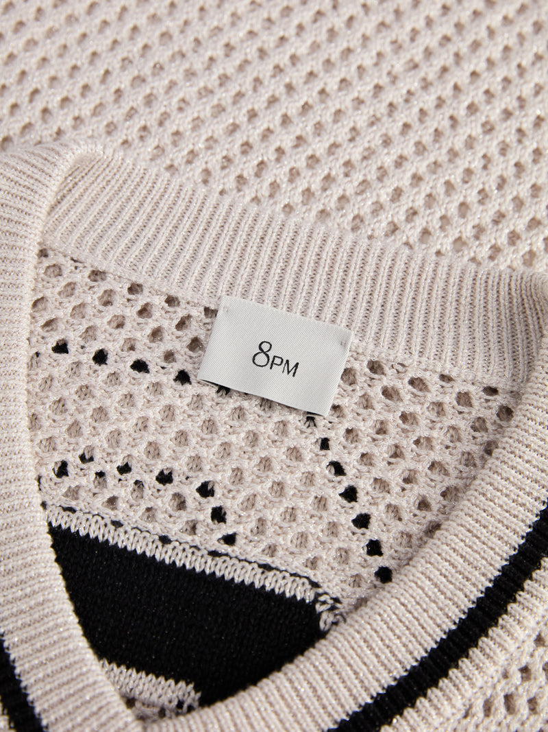 Lancaster Maglia Off White donna 8pm - 3