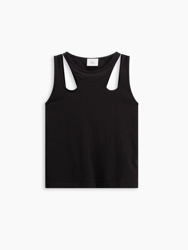 Opera Canotta Nero donna 8pm