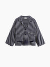 Carlyle Cardigan Blu-greggio donna 8pm - 2