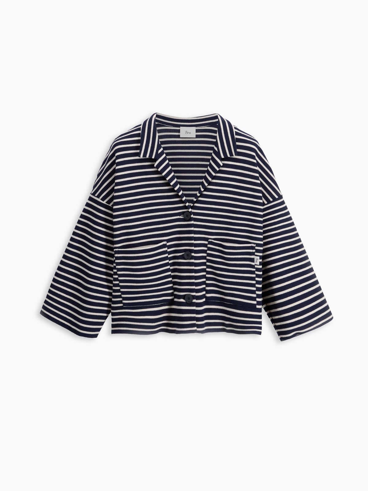 Carlyle Cardigan Blu-greggio donna 8pm - 2