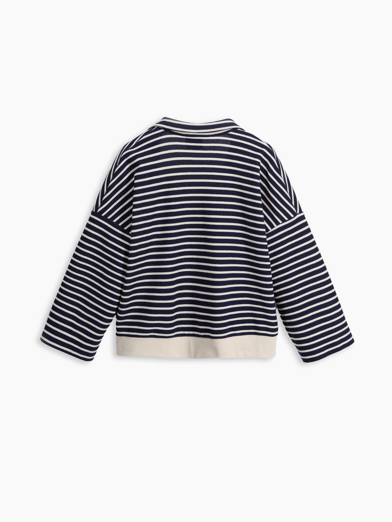 Carlyle Cardigan Blu-greggio donna 8pm - 3