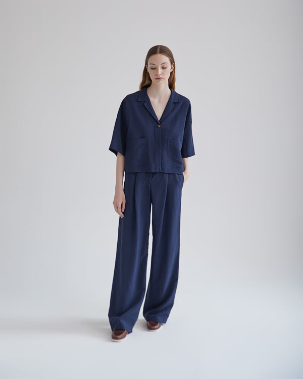 Massif-a Pantalone Blu donna 8pm