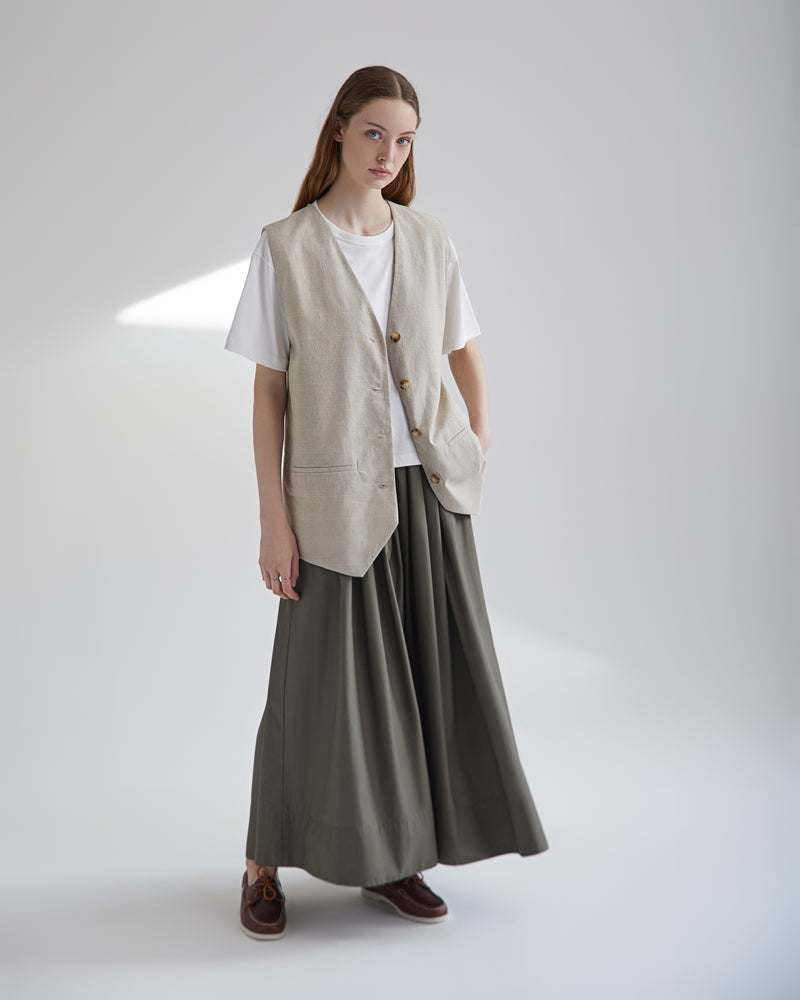 Eden Rock Gilet Beige donna 8pm - 2