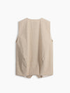 Eden Rock Gilet Beige donna 8pm - 4