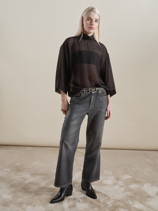 Kitty Blusa Nero donna 8pm