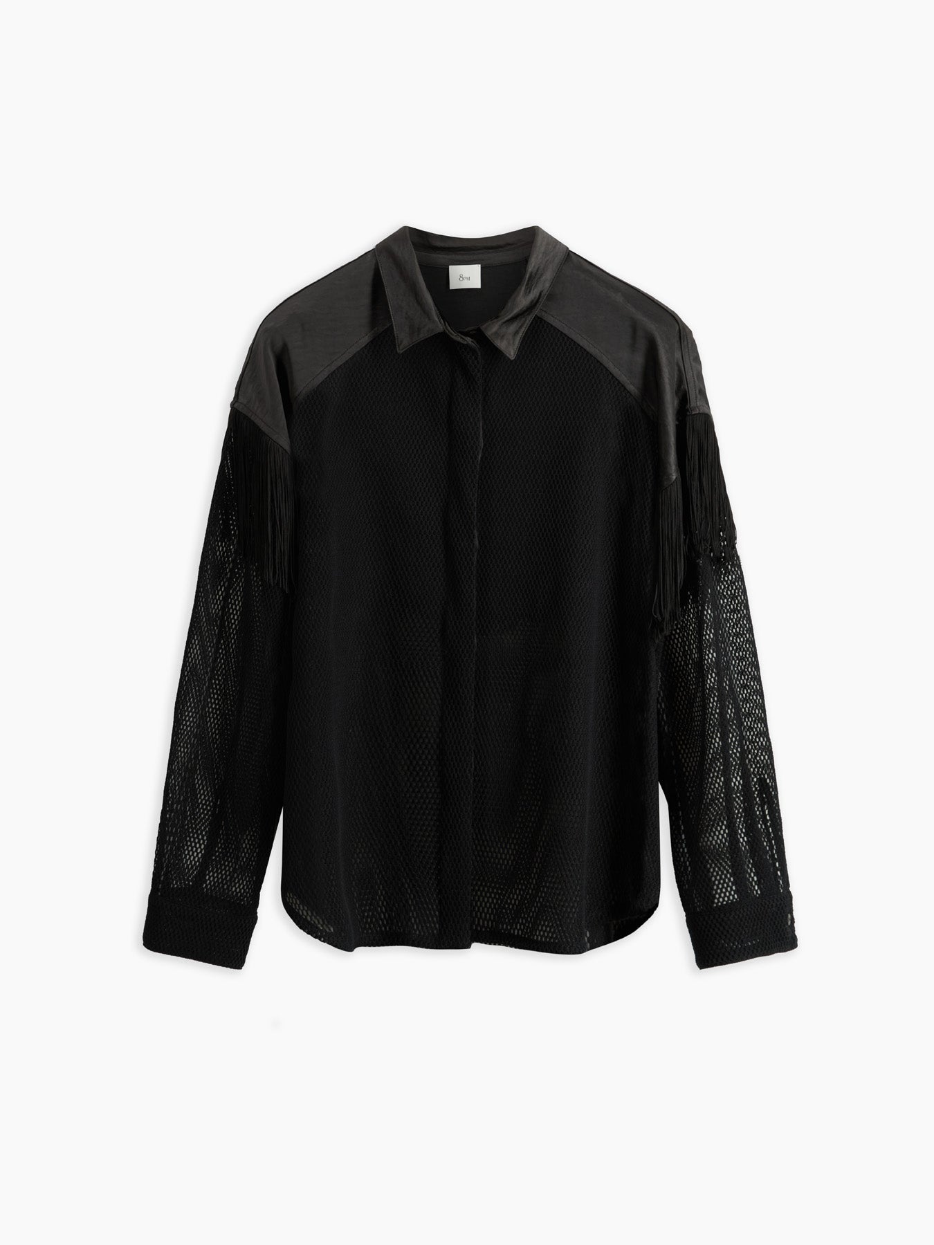 Hasna Camicia Nero donna 8pm - 2