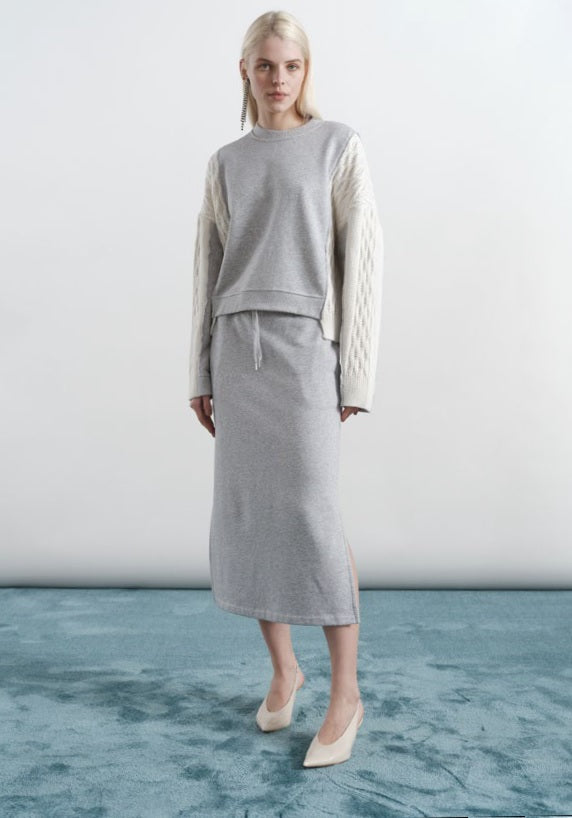 Constance Gonna Grigio Perla Mel. donna 8pm - 1