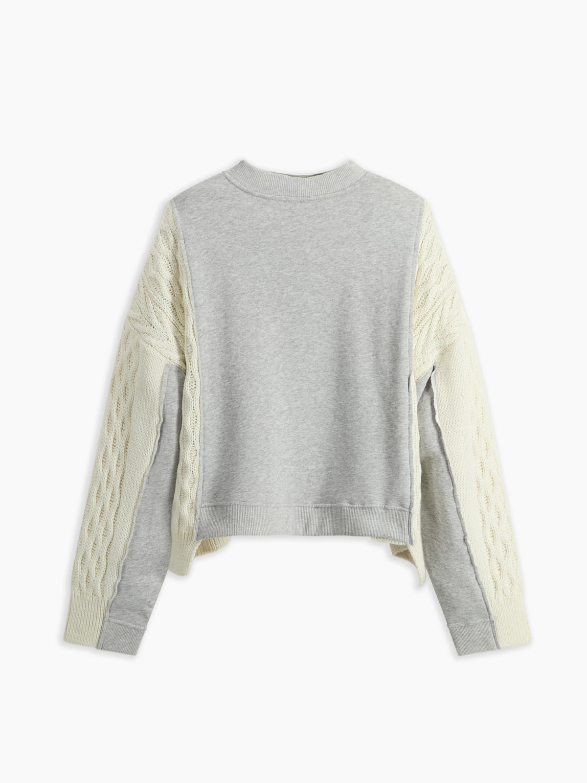 Felicia Felpa Grigio Perla Mel. donna 8pm - 3