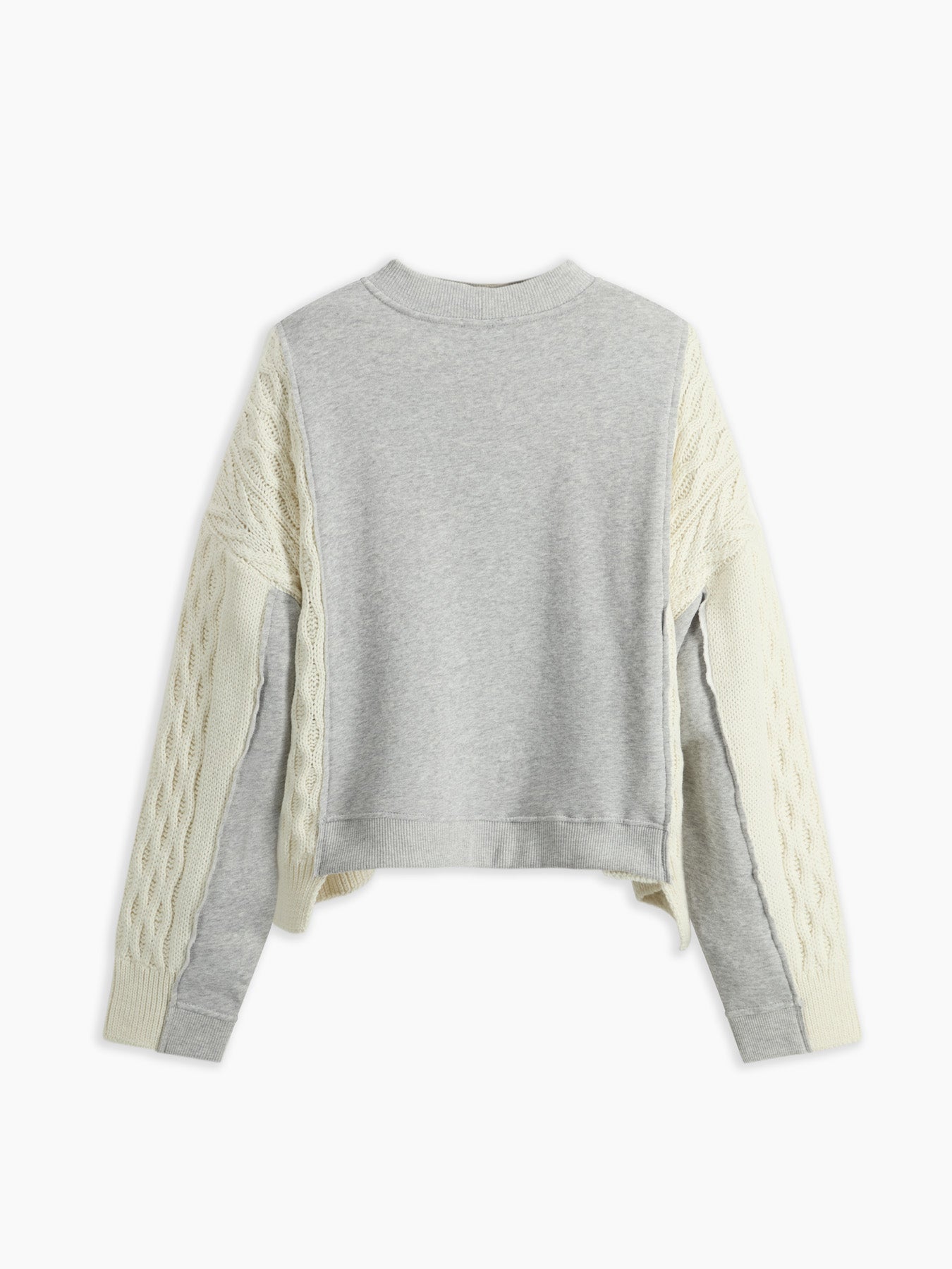 Felicia Felpa Grigio Perla Mel. donna 8pm - 3