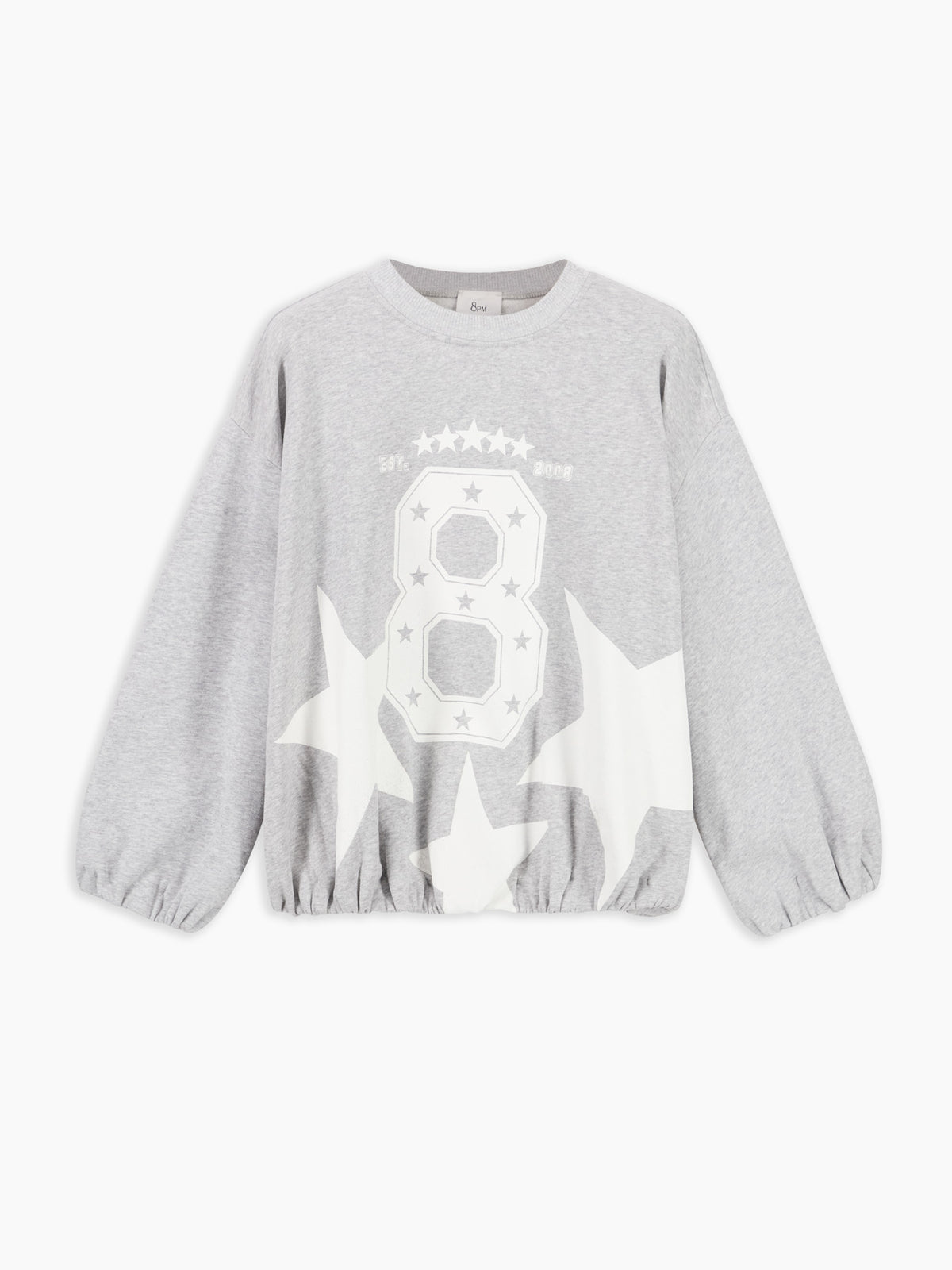 Desiree Felpa Grigio Perla Mel. donna 8pm - 2